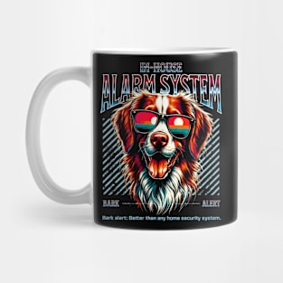 Bark Alert Brittany Dog Mug